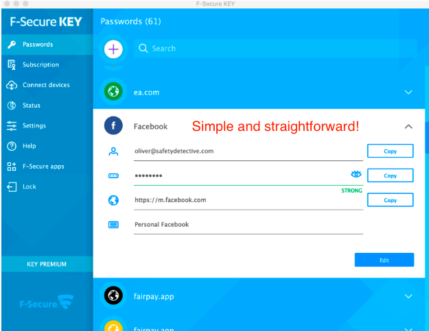 f secure antivirus key